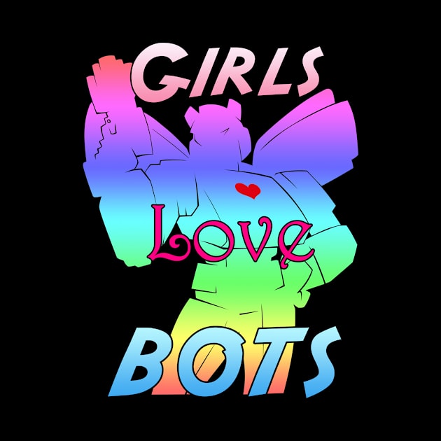 Girls Love Bots Pride by Cybercat