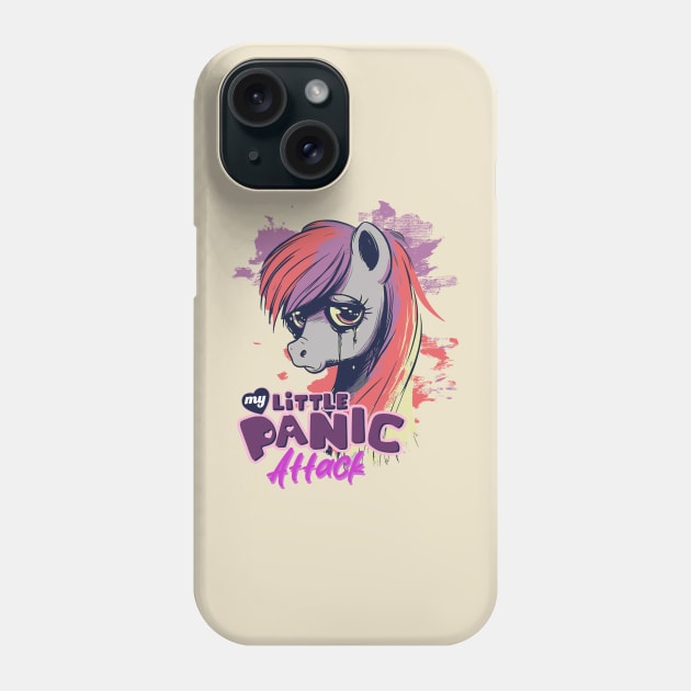 My Little Panic Attack Phone Case by DragonDream