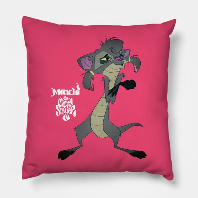 Monchi Pillow by Dedos The Nomad