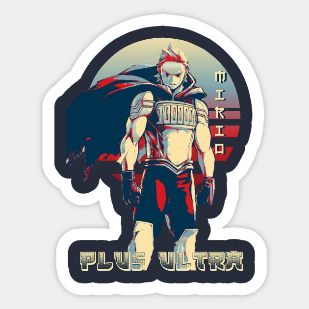 Mirio Togata Mirio Togata Lemillion My Hero Academia Sticker Teepublic