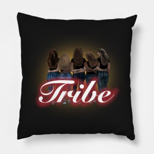 My Friends, My Tribe Pillow