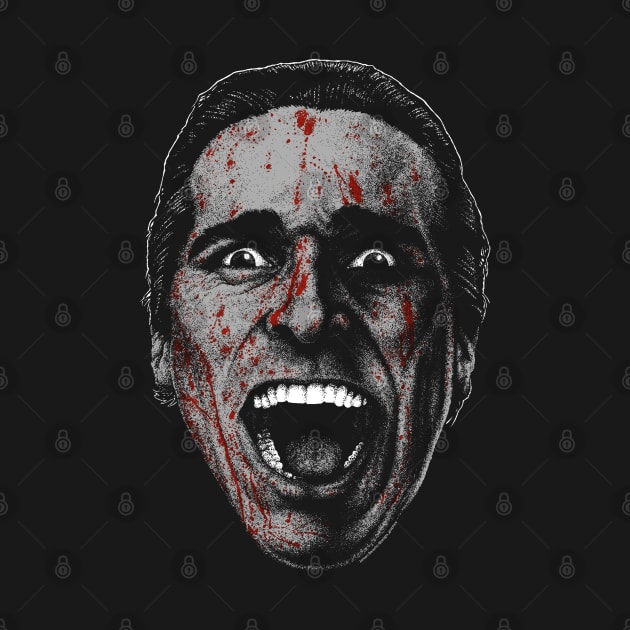 American Psycho, Patrick Bateman, Cult Classic by PeligroGraphics