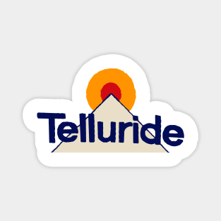 Vintage Telluride Decal Magnet