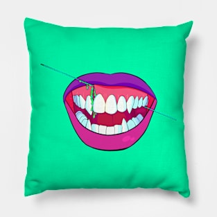 Evil Grin Pillow