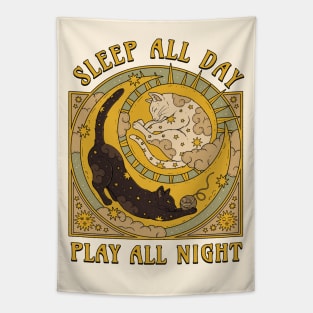 Sleep All Day, Play All Night Tapestry