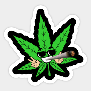 Smoking Weed Stickers Teepublic