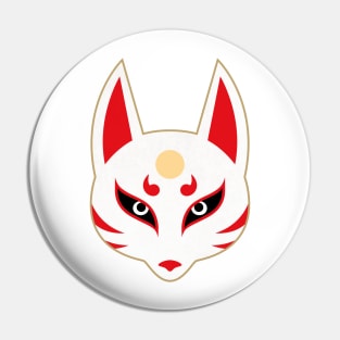 Kitsune mask Pin