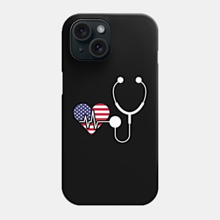 Nurse Patriotic For The 4th Of July Phone Case