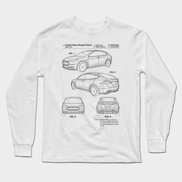 tesla long sleeve shirt