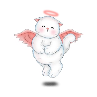 Cute Angelic Cat T-Shirt