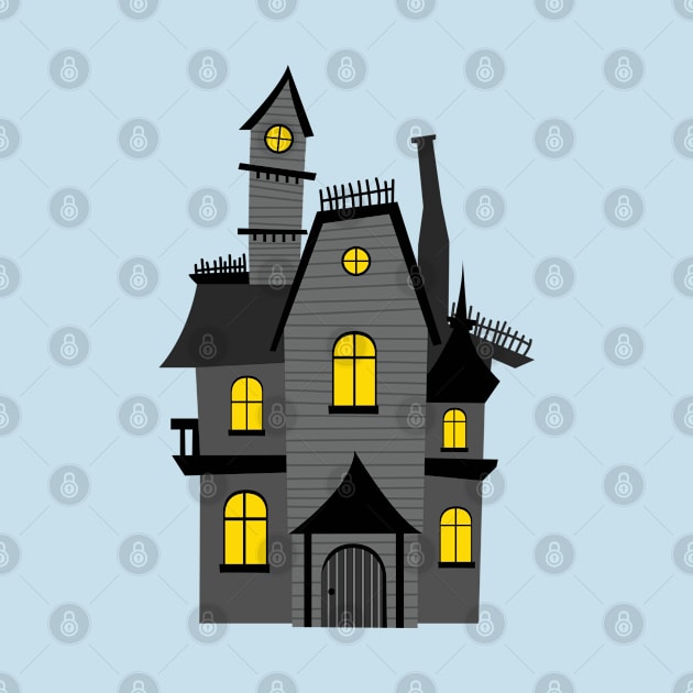 Spooky Series: Haunted House (Full Color) by Jarecrow 