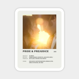 Pride & Prejudice (2005) poster Magnet