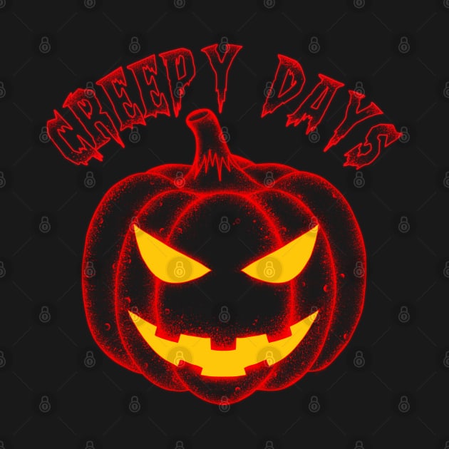 Halloween creepy days by Bertees