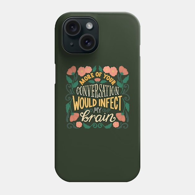 Shakespeare Design Phone Case by KitCronk