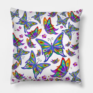 Butterfly Migration Pillow