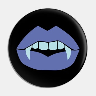Vampire blue Pin