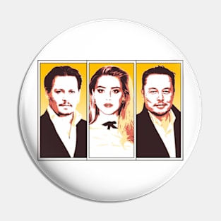 Johnny Amber Elon Pin