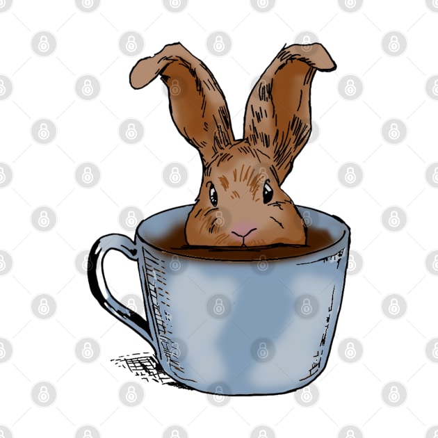 A Cup of Rabbit by WOODDIOS