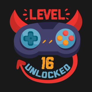 Level 16 Unlocked T-Shirt