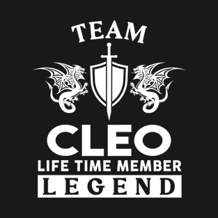 Cleo Name T Shirt - Cleo Life Time Member Legend Gift Item Tee T-Shirt