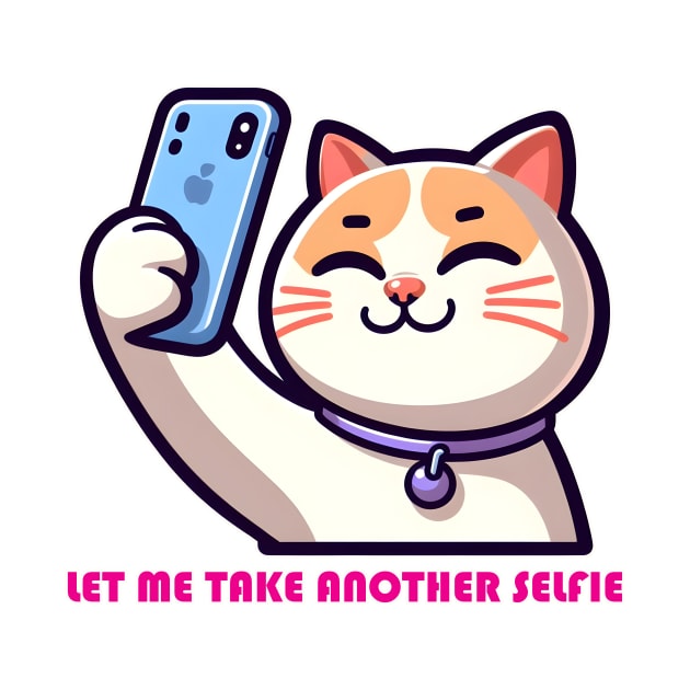 Cat Selfie by Rawlifegraphic