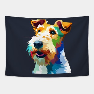 Wire Fox Terrier Pop Art - Dog Lover Gifts Tapestry