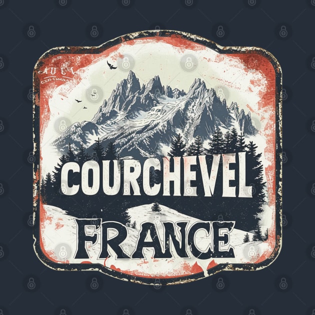 Courchevel France by goodoldvintage