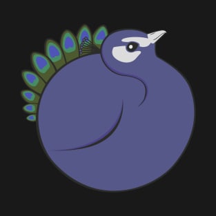 Bird Balls - Peacock T-Shirt