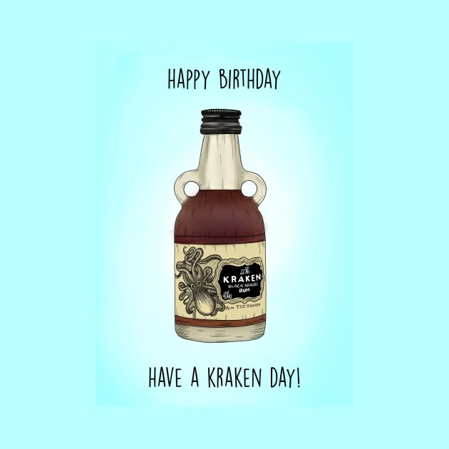 HAVE A KRAKEN BIRTHDAY by Poppy and Mabel