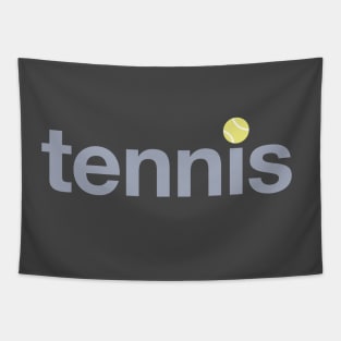 Tennis in gray Tapestry