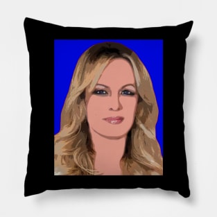 stormy daniels Pillow