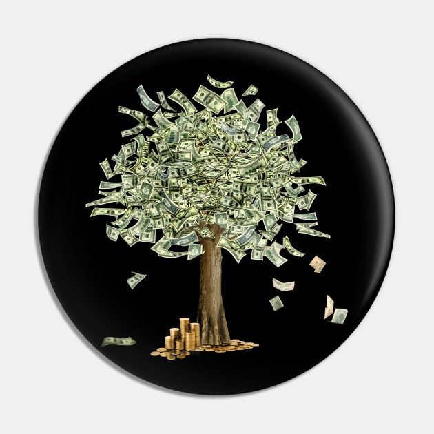 Dollar's Tree T-shirt Pin by TotaSaid