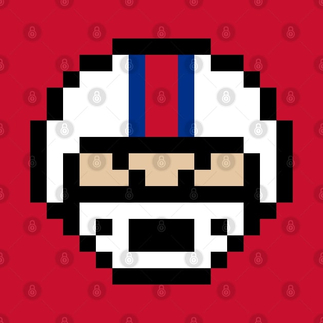 8-Bit Helmet - Buffalo by The Pixel League