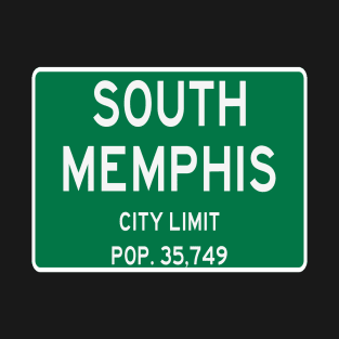 South Memphis Unofficial City Limits by Basement Mastermind T-Shirt