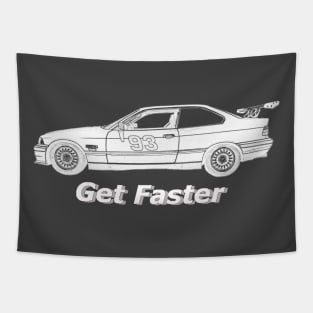 Get Faster 1995 BMW 325is #93 Tapestry