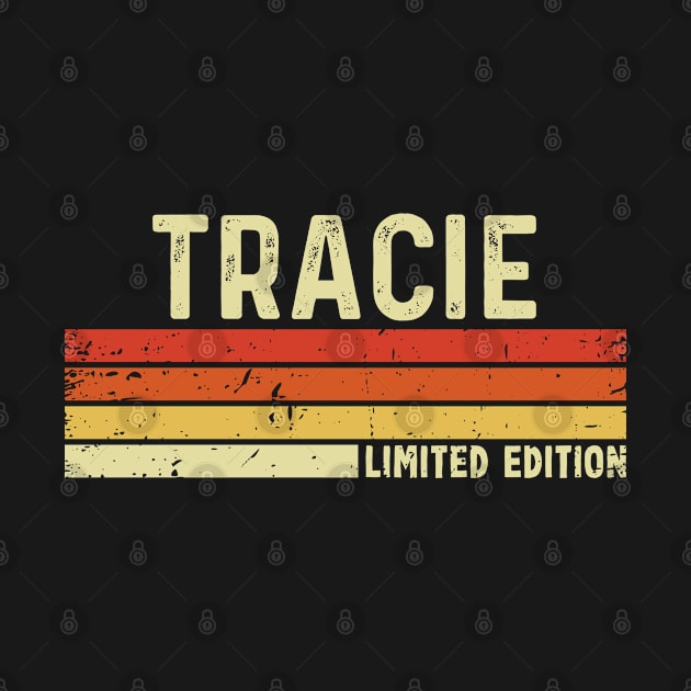 Tracie Name Vintage Retro Limited Edition Gift by CoolDesignsDz