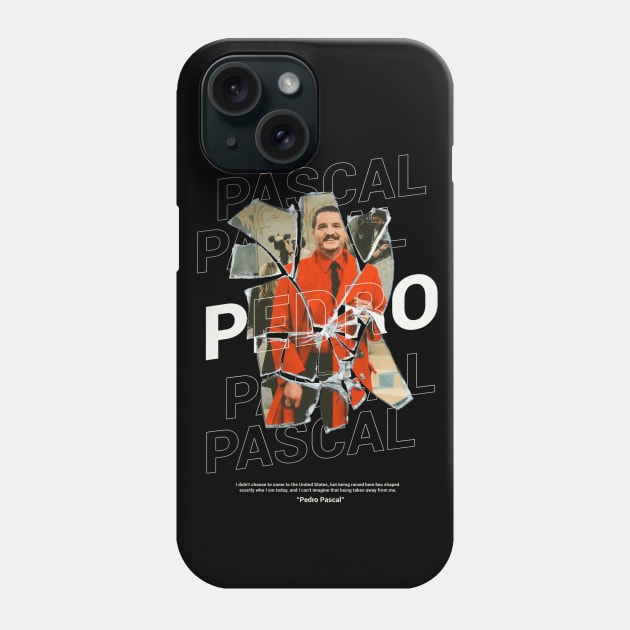 Pedro pascal Broken Mirror vintage Phone Case by Zachariya420