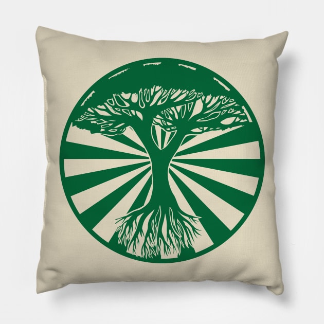 Cycle of Life Pillow by AVEandLIA