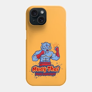 Tiger fighter of Muay Thai Phone Case