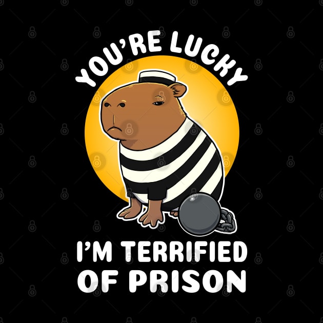 You're lucky I'm terrified of prison Capybara Jail by capydays