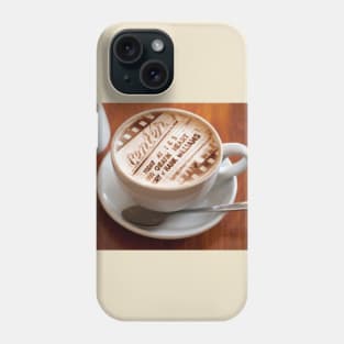 Coffee At The Movies Phone Case