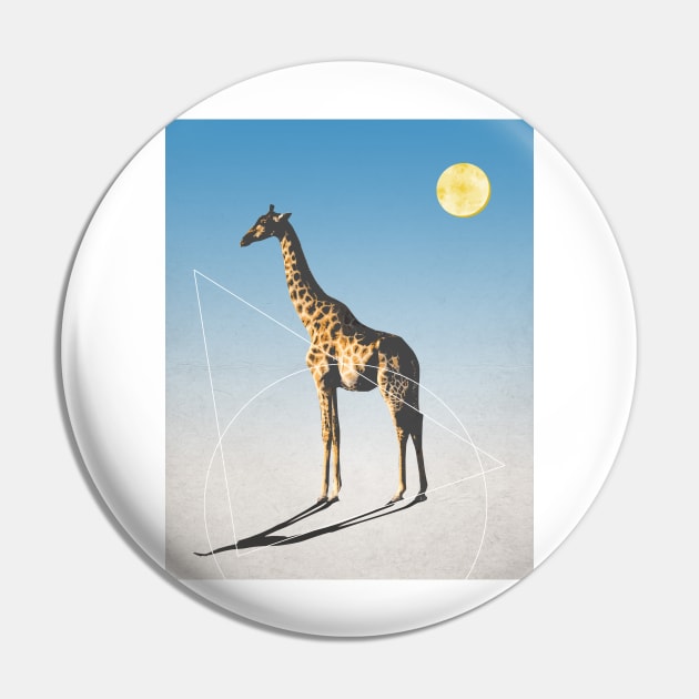 Giraffe Pin by vocej