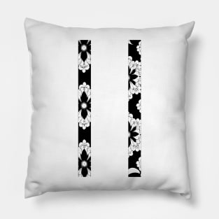 Blossoming Monochrome Pillow