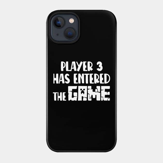 Baby Announcement - Player 3 Has Entered The Game, Funny Future Gamer Mom And Dad - Minecraft - Phone Case