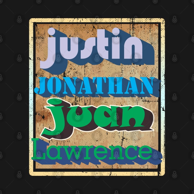 Justin, jonathan Juan and lawrence by katroxdesignshopart444