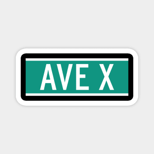 Ave X Magnet