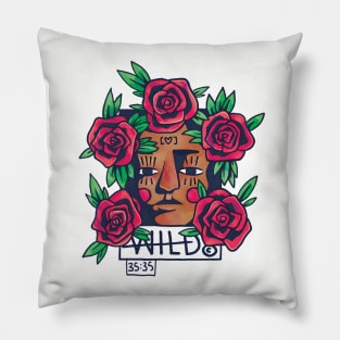 Young, Free & WILD! Pillow