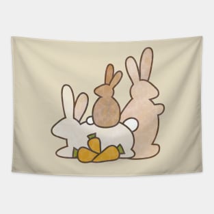 Rabbit Family Tapestry