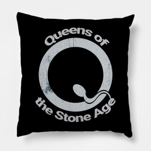 Queens of the Stone Age Vintage Pillow