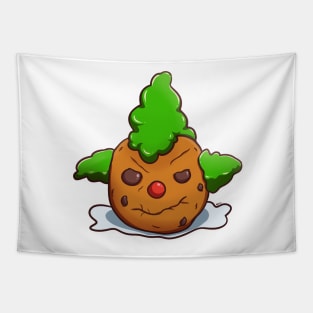 Clown Cookie Halloween Cute Food Tapestry